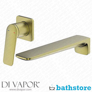 Bathstore 536988 Aero Wall Mounted Basin Mixer Tap - Brushed Brass Spare Parts