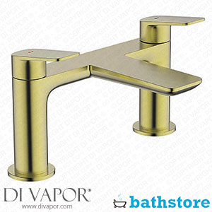 Bathstore 536990 Aero Deck Mounted Bath Filler Tap - Brushed Brass Spare Parts