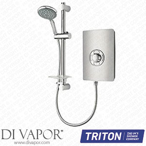 Triton Miniatures Brushed Steel Effect 9.5kW Manual Electric Shower 54552 Spare Parts