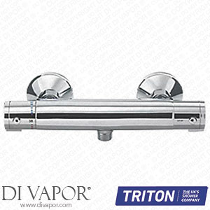 Triton Pirlo Exposed Thermostatic Bar Mixer Shower Valve Fixed Chrome 551GF Spare Parts