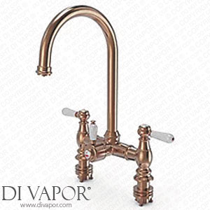 ScrewFix 555RG ETAL Traditional Bridge 3-in-1 Hot Water Kitchen Tap Copper Spare Parts