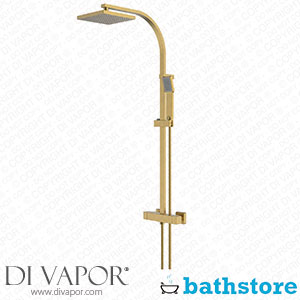 Bathstore 576401 Aero Exposed Thermostatic Shower System Brushed Brass Spare Parts