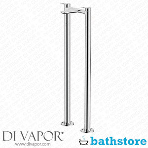 Bathstore 576525 Aero Floorstanding Bath Filler Tap Chrome Spare Parts