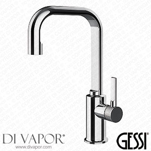 Gessi Inciso - Tall High Spout Single Lever Basin Mixer 58006#031 Spare Parts