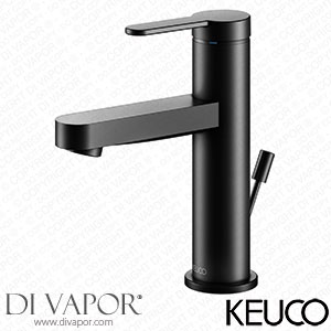 Keuco IXMO Flat Single Lever Basin Mixer 100 with Pop-Up Waste in Matt Black - 59502373000 Spare Parts