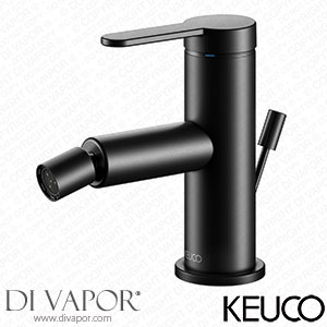 Keuco IXMO Flat Single Lever Bidet Mixer with Pop-Up Waste in Matt Black - 59509373000 Spare Parts