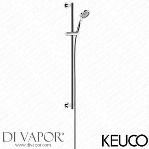 Keuco Ixmo Solo Round Shower Slider Rail Kit - Chrome - 59587010921 Spare Parts