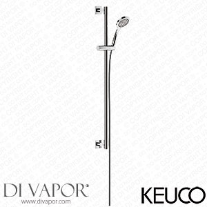 Keuco Ixmo Solo Square Shower Slider Rail Kit - Chrome - 59587010922 Spare Parts