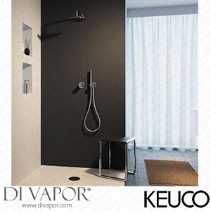 Keuco Ixmo Round Thermostatic Shower System with Head + Handset - Chrome - 59602010001 Spare Parts