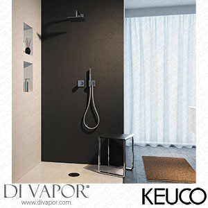 Keuco Ixmo Square Thermostatic Shower System with Head + Handset - Chrome - 59602010002 Spare Parts