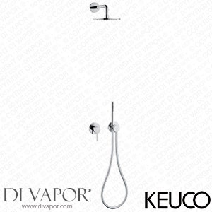 Concealed Shower Keuco IXMO Sets with Single Lever Mixer Round 59603010001 Spare Parts