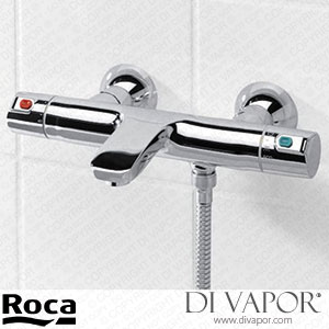 Roca T-500 Thermostatic Wall Mounted Shower Valve (5A1E8C00) Spare Parts