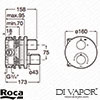 Roca Spare Diagram