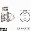 Roca Spare Diagram