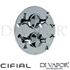 Cifial 600021BHX Brookhaven Cross Thermostatic Shower Valve Spare Parts