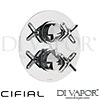 Cifial 600021HX Hexa Thermostatic Shower Valve Spare Parts