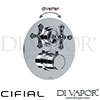 Cifial 600060ED Edwardian Thermostatic Shower Valve with Diverter Spare Parts