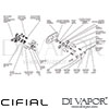 Cifial 600L32BHL Brookhaven Lever 3 Control Landscape Thermostatic Shower Valve Dimension