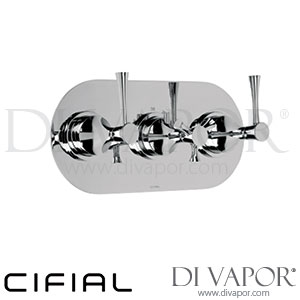 Cifial 600L32BHL Brookhaven Lever 3 Control Landscape Thermostatic Shower Valve Spare Parts