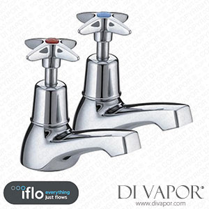 iflo Crosshead Basin Taps - Chrome (604581) Spare Parts