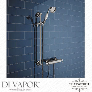 Chatsworth Traditional Crosshead Shower Bar Valve + Slider Rail Kit - 61AXSV-SR Spare Parts