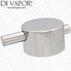 Round Temperature Control Handle