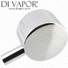 Round Chrome Flow Control Handle for Eden Shower Valve - 6478RB5 Compatible Spare