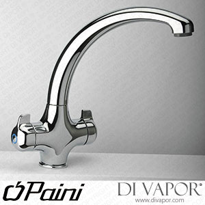 Paini 64CR553 The Utility Room Chrome One Tap Hole Hi Tech Quarter Turn Monobloc Spare Parts