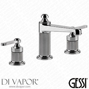 Gessi Venti20 Three Piece Basin Mixer Medium Spout 65014#031 Spare Parts