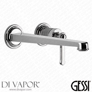 Gessi Venti20 Wall-Mounted Basin Mixer Long Spout 65088#031 Spare Parts