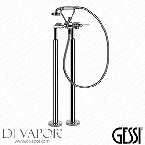 Gessi Venti20 Freestanding Bath Shower Mixer 65128#031 Spare Parts