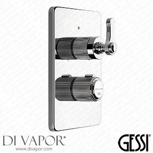 Gessi Venti20 One Outlet Thermostatic Shower Valve 65133#031 Spare Parts