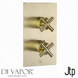 JTP Solex Brushed Brass Single Outlet Thermostatic Concealed Shower Valve - 6651ABBR Spare Parts