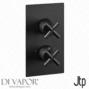 JTP Solex Matt Black Single Outlet Thermostatic Concealed Shower Valve - 6651AMB Spare Parts