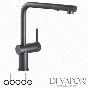 Abode 680RK Abode Fraction Pull-Out Spray Mono Mixer Kitchen Tap Matt Black Spare Parts