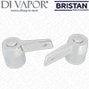 Bristan 691103273002 Handle Assembly EC Sedal Pair