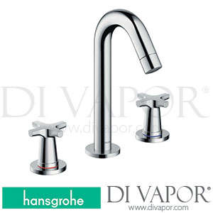 Hansgrohe 71323010 Logis Classic Logis Classic 3-Hole Basin Mixer without Pop-Up Waste Set Lowpressure 01/15 - 01/18 Spare Parts