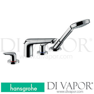 Hansgrohe 71333000 Novus 4-Hole Rim Mounted Bath Mixer 06/19 - 06/22 Spare Parts