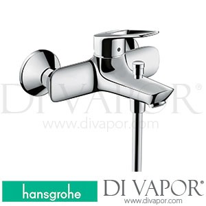 Hansgrohe 71340000 Novus Loop Single Lever Bath Mixer for Exposed Installation >10/17 Spare Parts