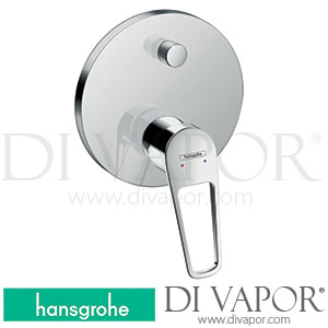 Hansgrohe 71345000 Novus Loop Single Lever Bath Mixer for Concealed Installation for Ibox Universal 10/17 - 06/22 Spare Parts