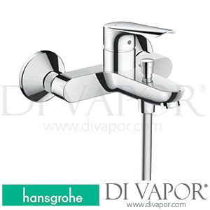 Hansgrohe 71403000 Logis E Single Lever Bath Mixer for Exposed Installation >04/17 Spare Parts