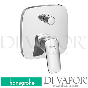 Hansgrohe 71407000 Logis Single Lever Bath Mixer for Concealed Installation with Integrated Security Combination According To En1717 for Ibox Universal >01/17 Spare Parts