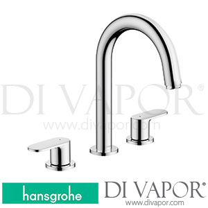 Hansgrohe 71553000 Vernis Blend 3-Hole Basin Mixer with Pop-Up Waste Set >04/21 Spare Parts