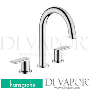 Hansgrohe 71553007 Vernis Blend 3-Hole Basin Mixer with Pop-Up Waste Set >04/20 Spare Parts