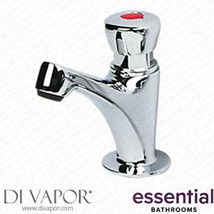 Self-Closing Bathroom Basin Pillar Tap Chrome 72043 Spare Parts