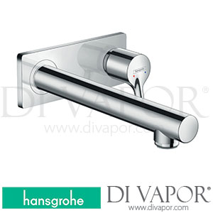 Hansgrohe 72111000 Talis S Single Lever Basin Mixer for Concealed Installation Wall-Mounted with Spout 22.5 Cm >10/15 Spare Parts