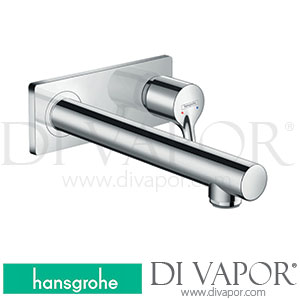 Hansgrohe 72117009 Talis S Single Lever Basin Mixer for Concealed Installation Wall-Mounted with Spout 22.5 Cm 2 Ticks >04/20 Spare Parts