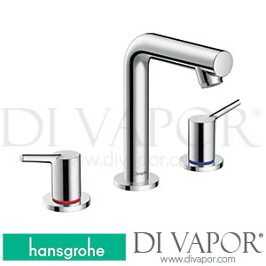 Hansgrohe 72130000 Talis S 3-Hole Basin Mixer 150 with Pop-Up Waste Set 01/16 - 12/20 Spare Parts