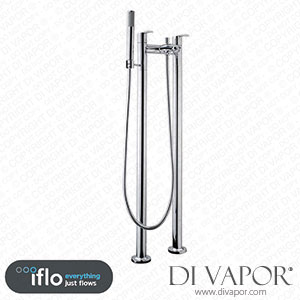 iflo Garda Floor Standing Bath Shower Mixer - Chrome (724742) Spare Parts