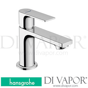 Hansgrohe 72503670 Rebris S Pillar Tap 80 with Lever Handle for Cold Water Or Pre-Adjusted Water without Waste Set >06/22 Spare Parts